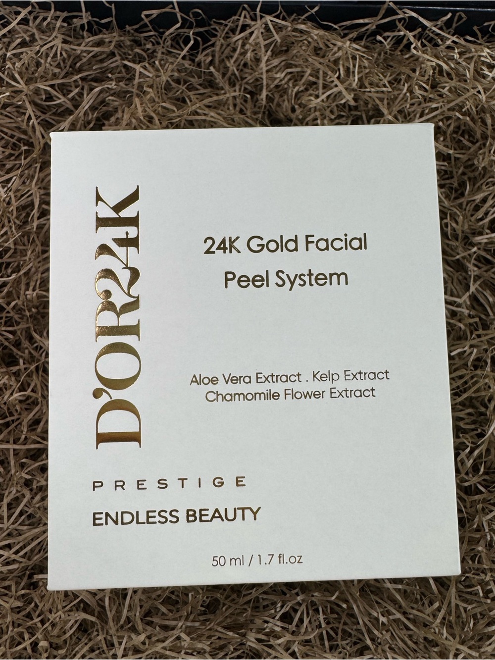 D'OR24K PRESTIGE 24K Gold Facial Peel System